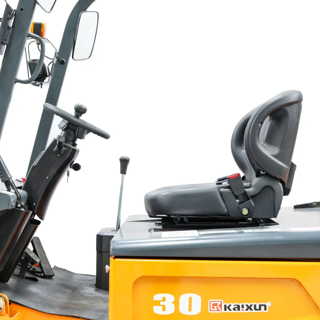 3t 3m Four Wheel Electric Truck Counterbalanced Hydraulic Forklift Sitting Driving Style